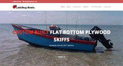 Desktop Screenshot of ladybugboats.com